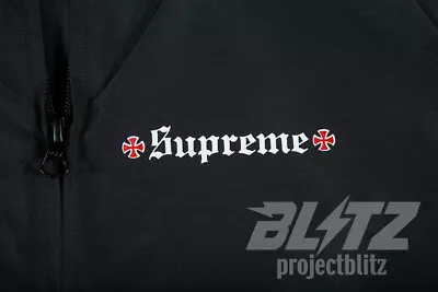 Supreme Independent Nylon Anorak Jacket Black L Fw17 • $200