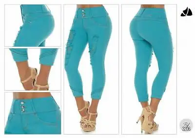 Colombian Jeans - Butt Lifter 3206 / Pantalones Colombianos Levanta Gluteos • $45.99