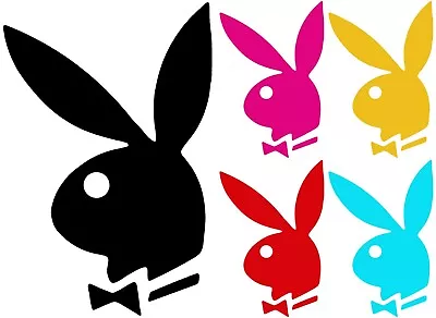 Playboy Bunny Iron On Transfer-T-Shirt + Light & Dark Color Fabrics #1-5 • $5
