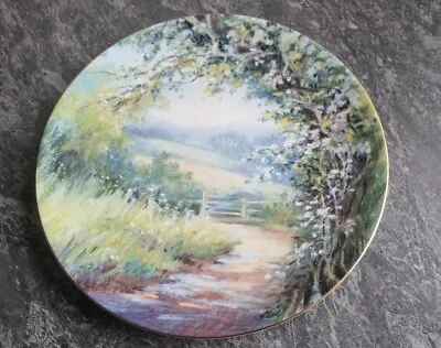 Wedgwood Wild Rose Lane Pam Cox 2003 Collectors Plate • £8