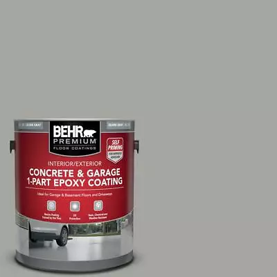 1 Gal. #901 Silver Gray Self-Priming 1-Part Epoxy Satin Interior/Exterior And • $56.35