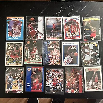 Michael Jordan Lot Of 15 Chicago Bulls HOF Hoops Fleer Upper Deck Nm/m • $5.50