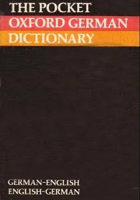 £3.43 • Buy The Pocket Oxford German-English, English-German Dictionary Paperback Book The