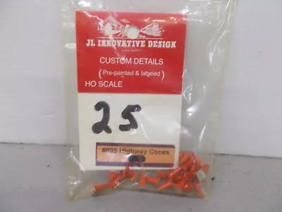 Jl Innovative ~ 25 Highway Cones ~n Scale • $4