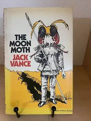 The Moon Moth  BY JACK VANCE FIRST ED DJ SC DOBSON 1975 • £20