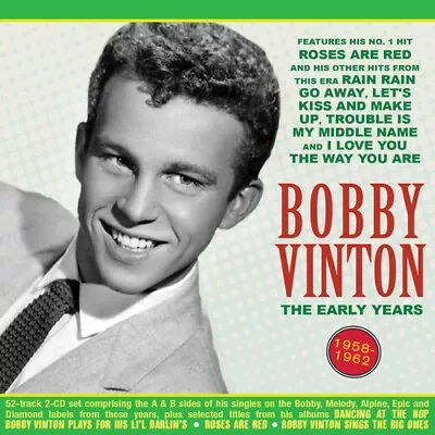 Bobby Vinton - The Early Years 1958-62 [New CD] • $14.22