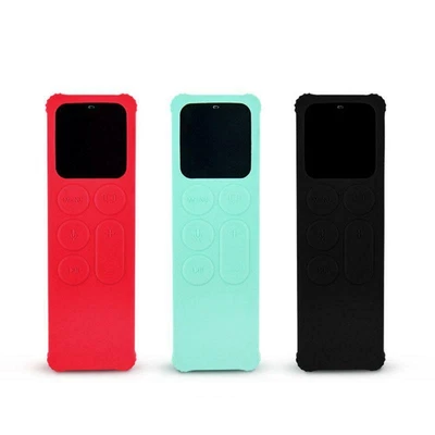 $4.19 • Buy TV Remote Control Soft Silicone Case Sleeve Cover For Apple TV 4 4th Remote Case