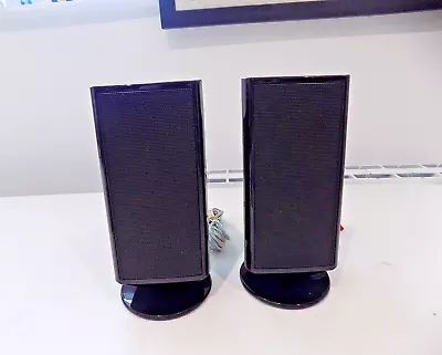 Panasonic SB-HF222 Home Theatre Surround Sound Front Speaker Pair Black Genuine • £18.95