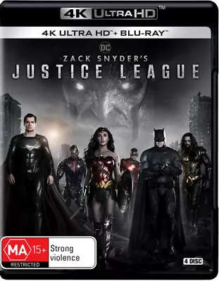 Zack Snyder's Justice League (4k Uhd / Blu-ray) (2017) [new 4k Bluray] • $52.99