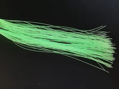 GLOW IN THE DARK FLASHABOU - Fly Tying Flash Material - 12 Inch Hank - NEW! • $2.99