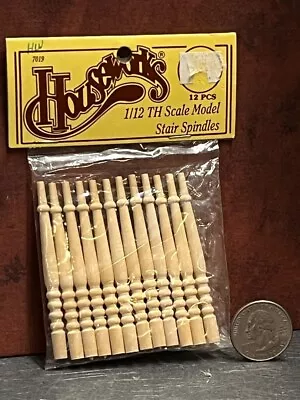 Dollhouse Miniature Spindles Posts #7019 1:12 One Inch Scale B187 Dollys Gallery • $9.99