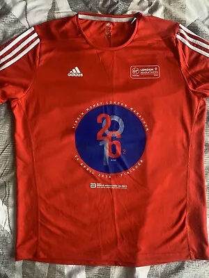 London Marathon Adidas T Shirt - Large • £14