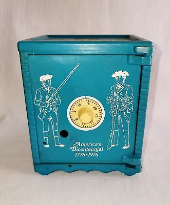 Vintage Early American Safe! Kankakee Federal Savings & Loan Association! • $11.99