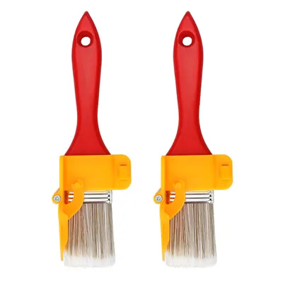 $8.54 • Buy 2 PCs Paint Edger Brush DIY Wall Painting Tool For Home Wall Room 7.9 