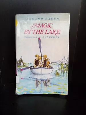 Magic By The Lake Paperback Book By Edward Eager ~ Trl8#36 • $4.83