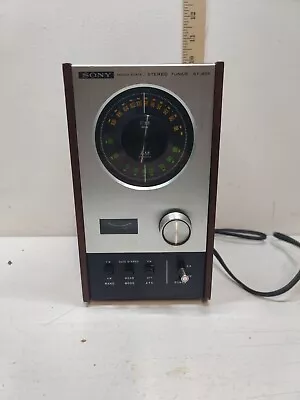 Sony Stereo FM / AM Tuner - Solid State  ST-80F - Vintage Radio - Tested Working • $75