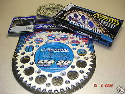 R1 Renthal Chain And Silver Sprocket Kit YFZ 450 04-09 38T Quad ATV • £119.99