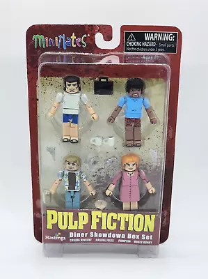 Pulp Fiction Minimates Vincent And Mia Night Out 4pc Box Set Diamond Select New • $12.35