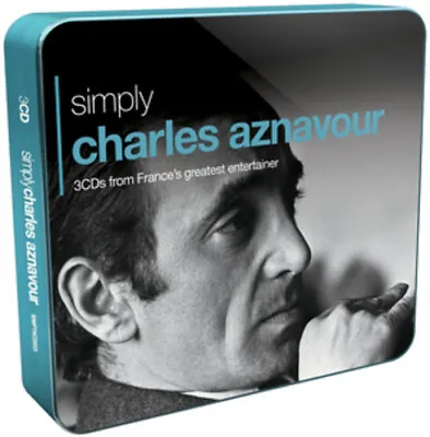Charles Aznavour : Charles Aznavour CD Album (Tin Case) 3 Discs (2015) • £4.88