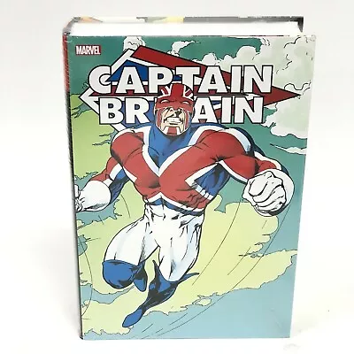 Captain Britain Omnibus Alan Davis Cover New Marvel Comics HC Hardcover Sealed • $74.95