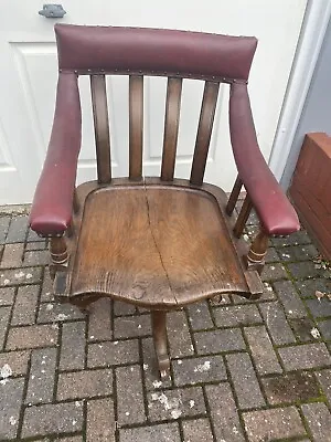 £59.99 • Buy Victorian Large Captains Chair For Restoration