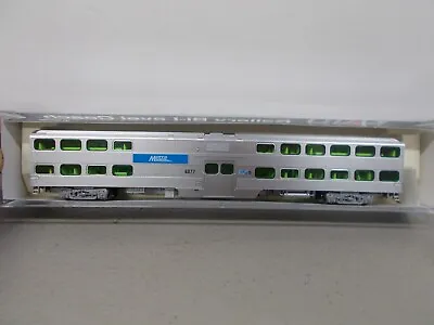 Kato~ Chicago Metra Galley Bi-level Coach Passenger Car # 6077~n Scale ~ Lot C • $30