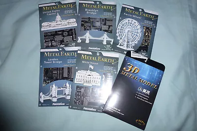 Metal Earth 3d Model Kits • £8