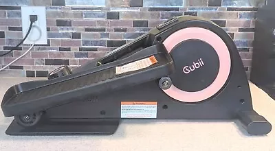 Cubii Compact Seated Under Desk Elliptical JR 1 Built In Display Monitor PINK • $127.46