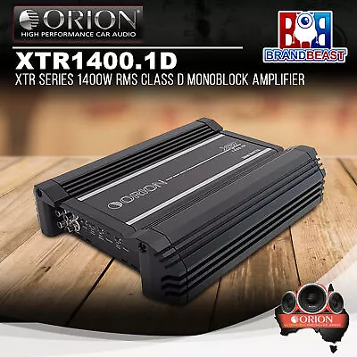 Orion XTR1400.1D XTR Series 1400W RMS Class D Monoblock Amplifier • $745