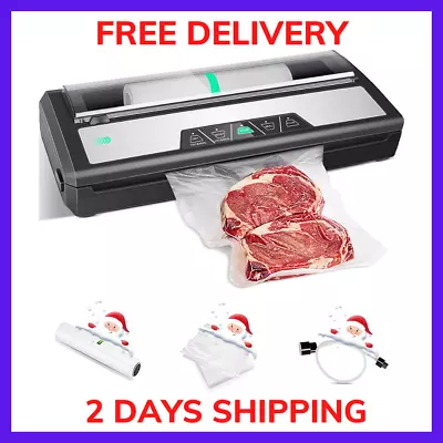 $72.99 • Buy Commercial Vacuum Sealer Machine Seal A Meal Food Saver System With Free Bags