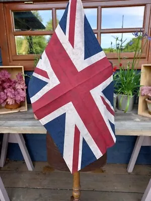 Vintage Style Tea Dyed Union Jack Tea Towel 18 X 28 Inches  New  100% Cotton • £5.50