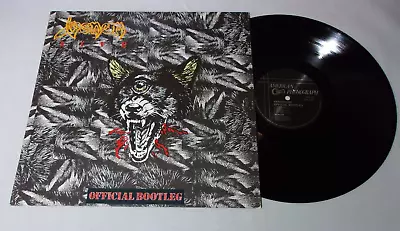 VENOM Live: Official Bootleg LP Vinyl 1986 APK 12 Black Metal Thrash • $24.99