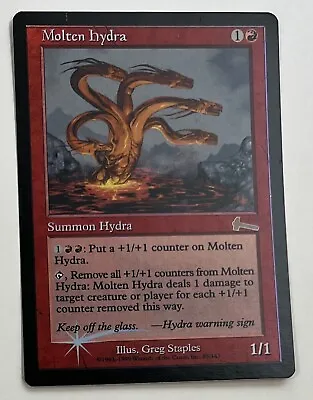 MTG MOLTEN HYDRA (FOIL) Urza's Legacy (OldManMTG 002-922) • $36.50