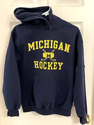 Adult Unisex Michigan Wolverines  Hockey Hoodie Sweatshirt Size S - Used • $10