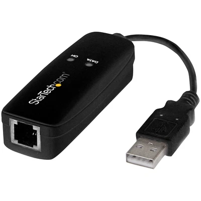 £57.71 • Buy StarTech.com USB 2.0 Fax Modem - 56K External Hardware Dial Up V.92 Modem/ Dongl