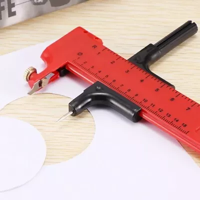 1pc Rotary Compass Cutter Vinyl Leather Circle Cutters Cardboard Rubber Cutting • $6.76