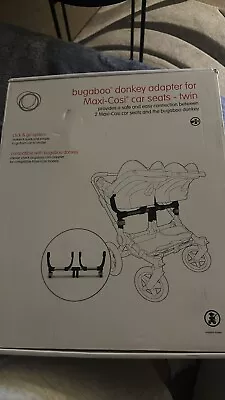 Bugaboo Donkey Twin Car Seat Adapter For Maxi Cosi Car Seat. • £35