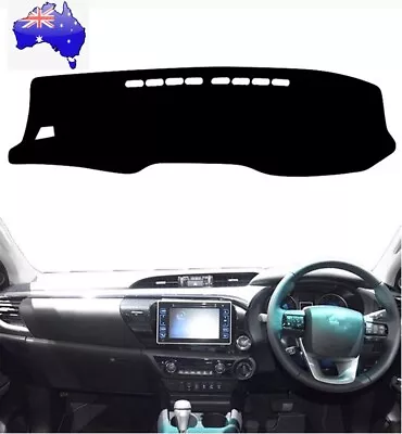 Dash Mat Dashboard Mat Dash Cover Protector For Toyota Hilux 4X4 REVO 2016-2021 • $25.90