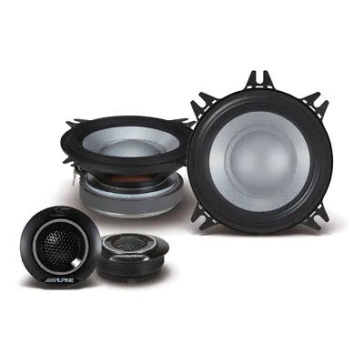 Alpine S2-S40C 90W RMS 4  2-way Component Speaker System • $129.95