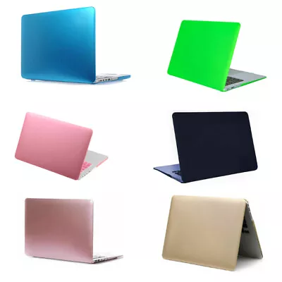 Rubber Protect Hard Cover Case Fit For Apple MacBook Air 11 Pro 12 15 • $28.49