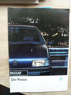 VW Passat Catalogue 1992 Collector Vintage Cars With Price List Mint Condition Brochure • $3.40