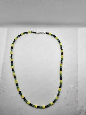 Jamaican Beaded Necklace 20  • $15