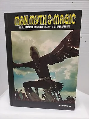 MAN MYTH And MAGIC Volume 17 ~ 1970s Vintage HB Supernatural Encyclopedia • $10