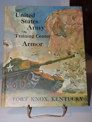 1960's Vietnam Era US Army Armor Training Center Fort Knox Yearbook • $12