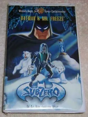 Batman & Mr. Freeze: SubZero (VHS 1998) • $0.25