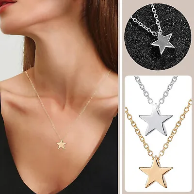 Star Necklace Pendant For Women Pendant Women's Necklaces Birthday Gift For Mom • £1.70