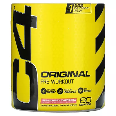 C4 Original Pre-Workout Strawberry Margarita 12.1 Oz (342 G) • $49.99