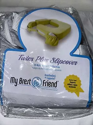 My Brest Friend Twins Plus Nursing Pillow Slipcover Sleeve - 🩶 Gray • $19