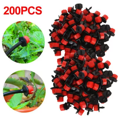 £11.01 • Buy Adjustable Micro Drip Irrigation System Watering Sprinklers Emitter Drippers