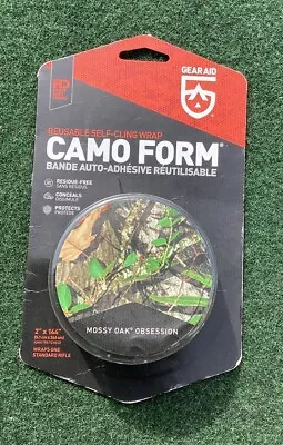 Gear Aid Camo Form Reusable Self-Cling Wrap 2 X144  Conceals Mossy Oak Obsession • $15.97